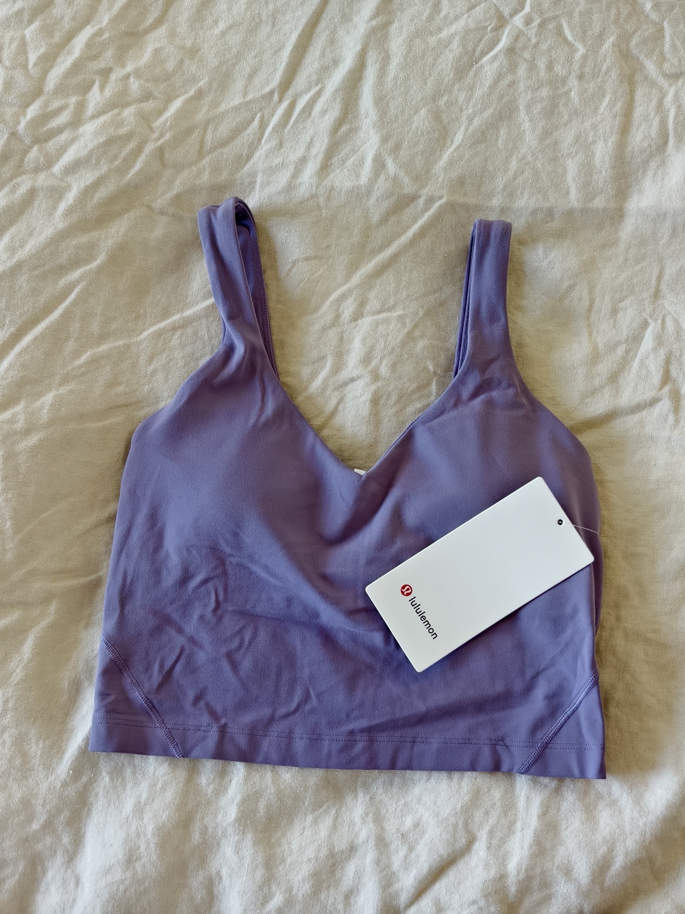 lululemon athletica lilac workout tank